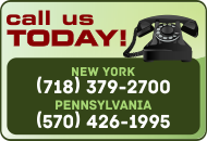 Call us today! - (570) 426-1995